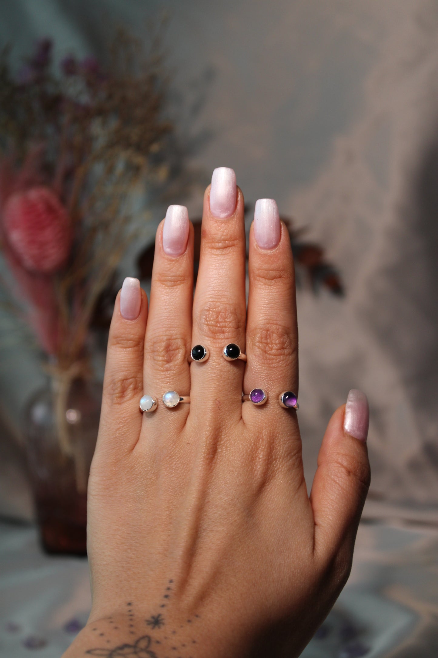 Anillo 2 Cuarzos
