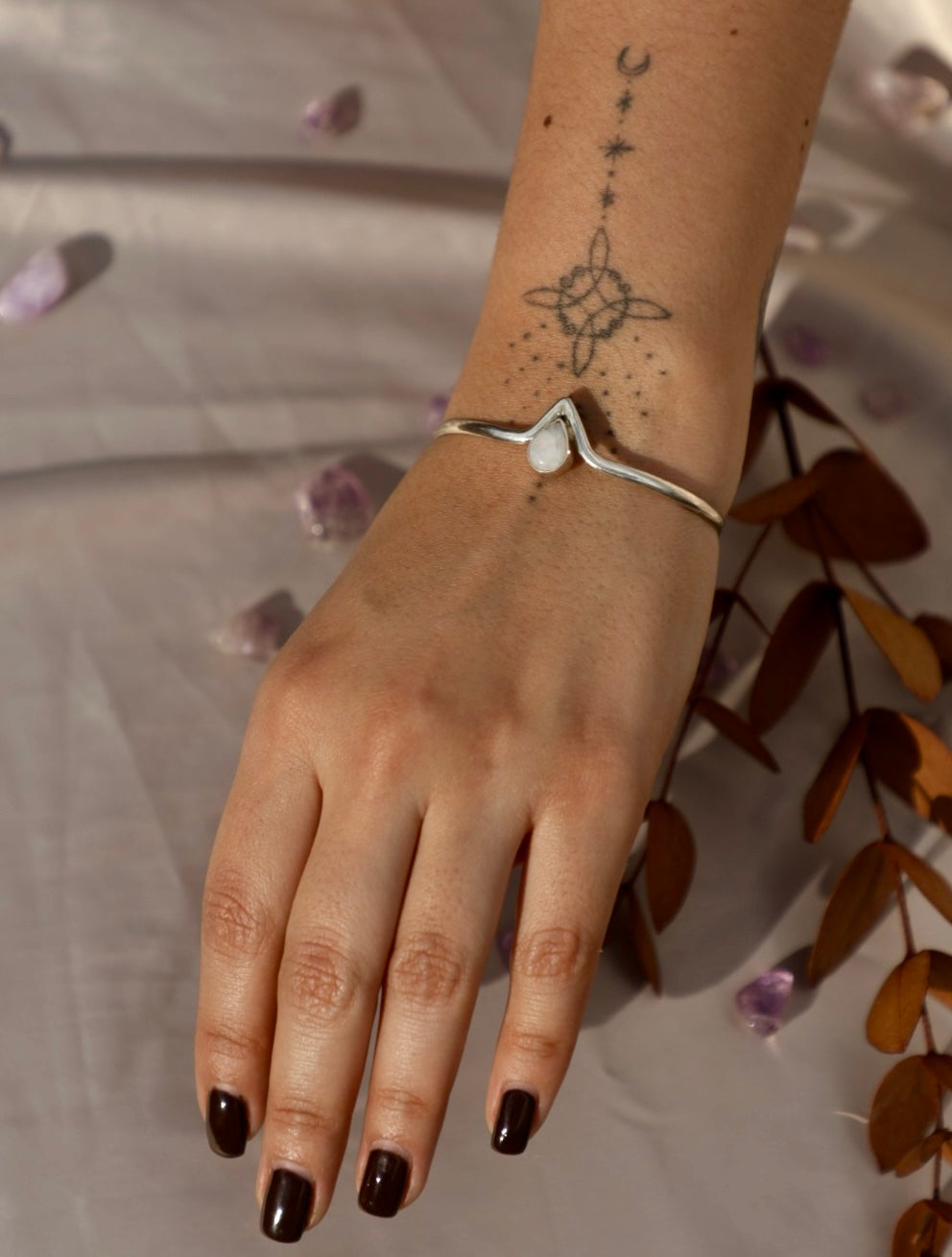 Brazalete Cuarzo Gota