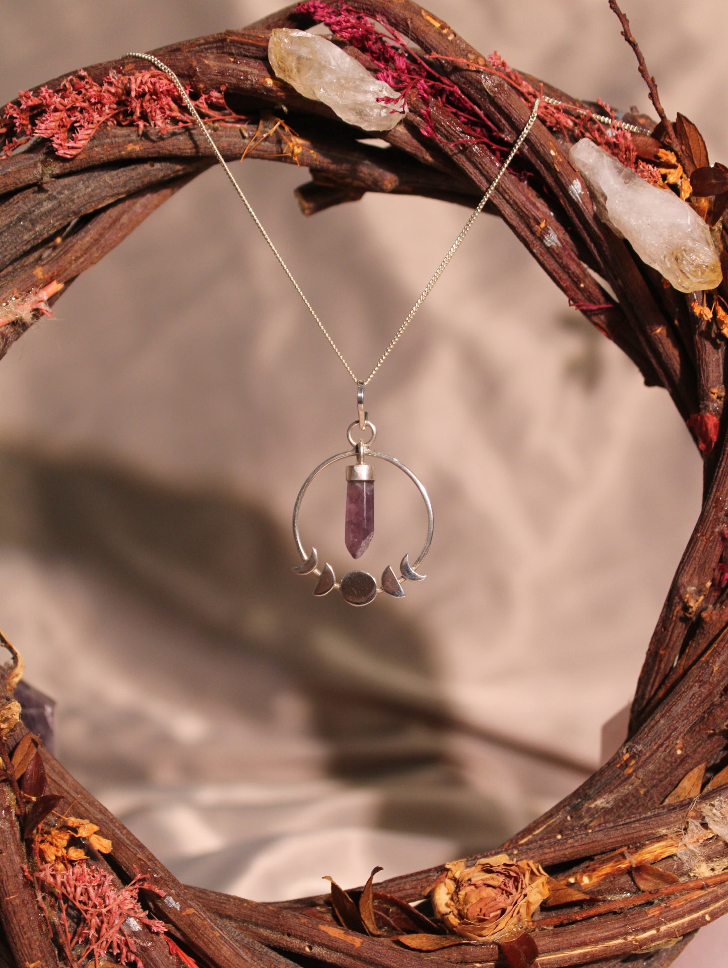 Collar Fases Lunares Grande
