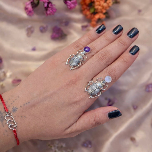 Anillo escarabajo