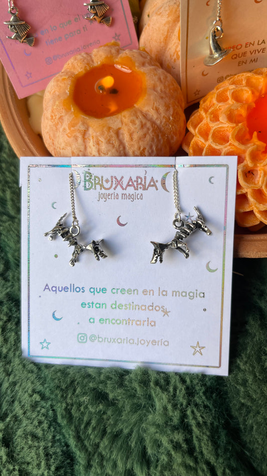 Colgantes perros esqueleto