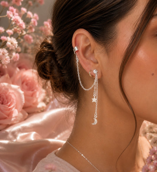 Earcuff colgante