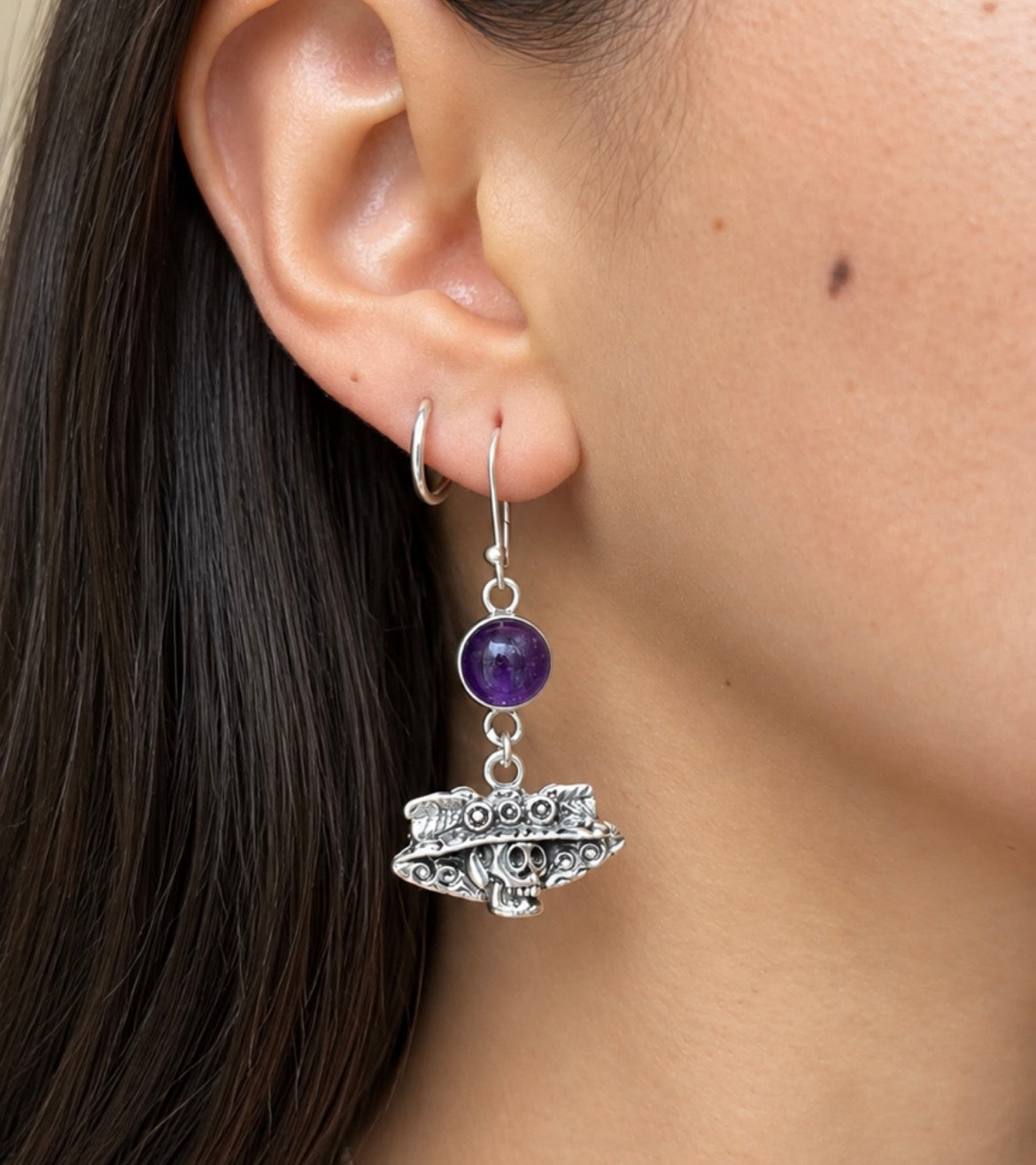 Aretes catrina