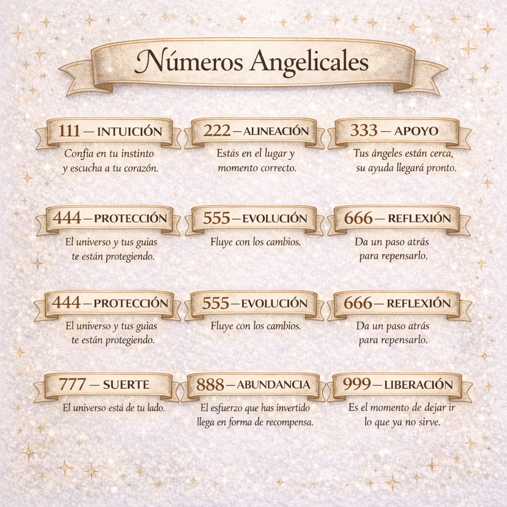 Pulsera Números Angelicales