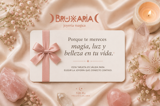 tarjeta de regalo bruxaria