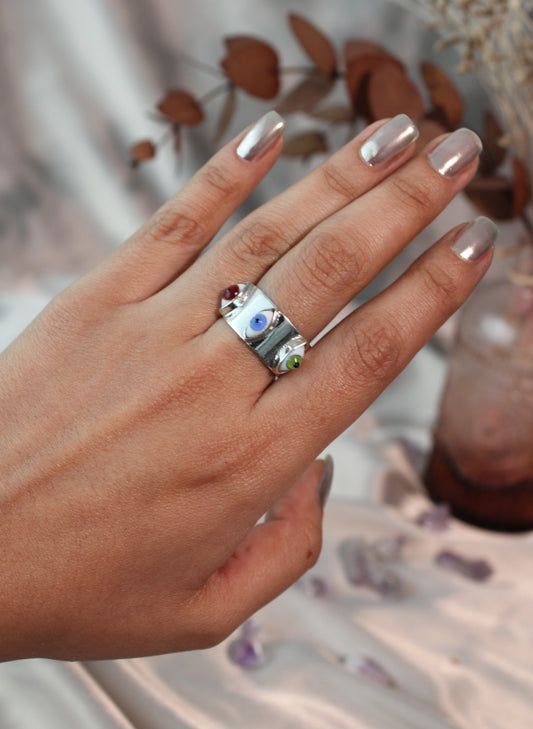 Anillo 3 Ojos