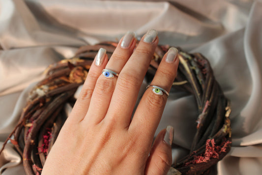Anillo de Medio Dedo Ojo