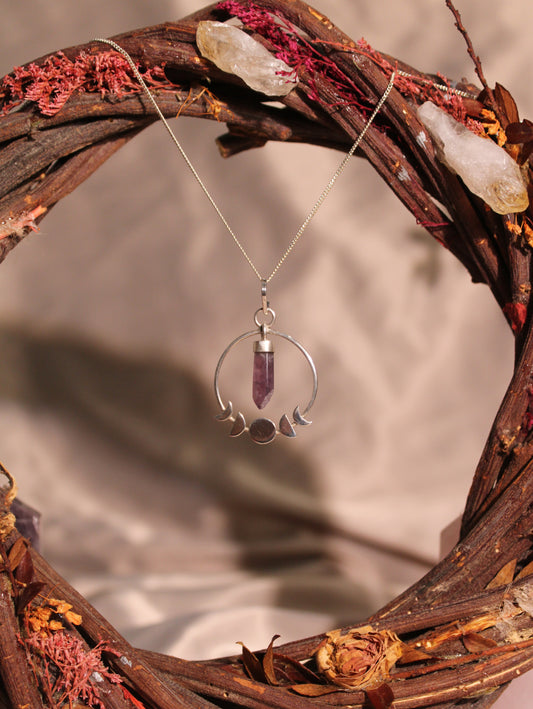 Collar  Fases Lunares Grande